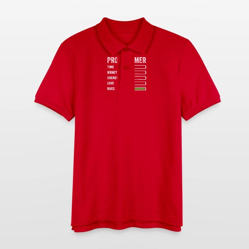 Developer Humor Programmer Coder Stanley/Stella Teen Organic Polo Shirt MINI SPRINTER