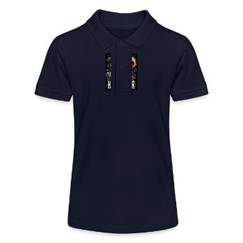 Neujahr Sylvester Eichhörnchen Jahreswechsel - Stanley/Stella Teenager Bio-Poloshirt MINI SPRINTER - Navy - Vorne