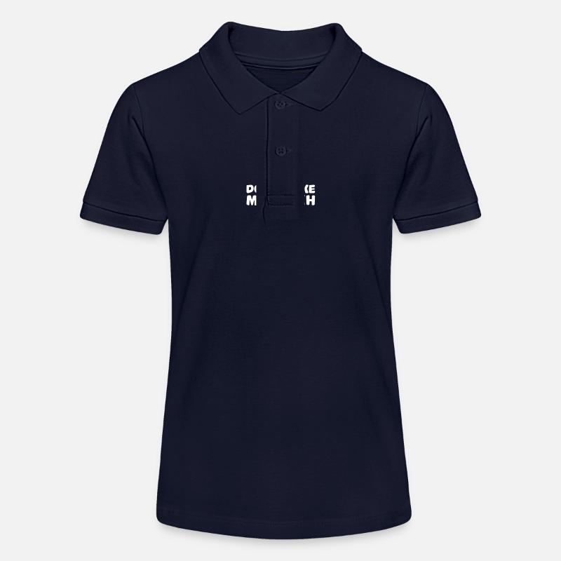 Don’t Make Me Blush Radis Mignon - Polo bio MINI SPRINTER Stanley/Stella Ado - bleu marine