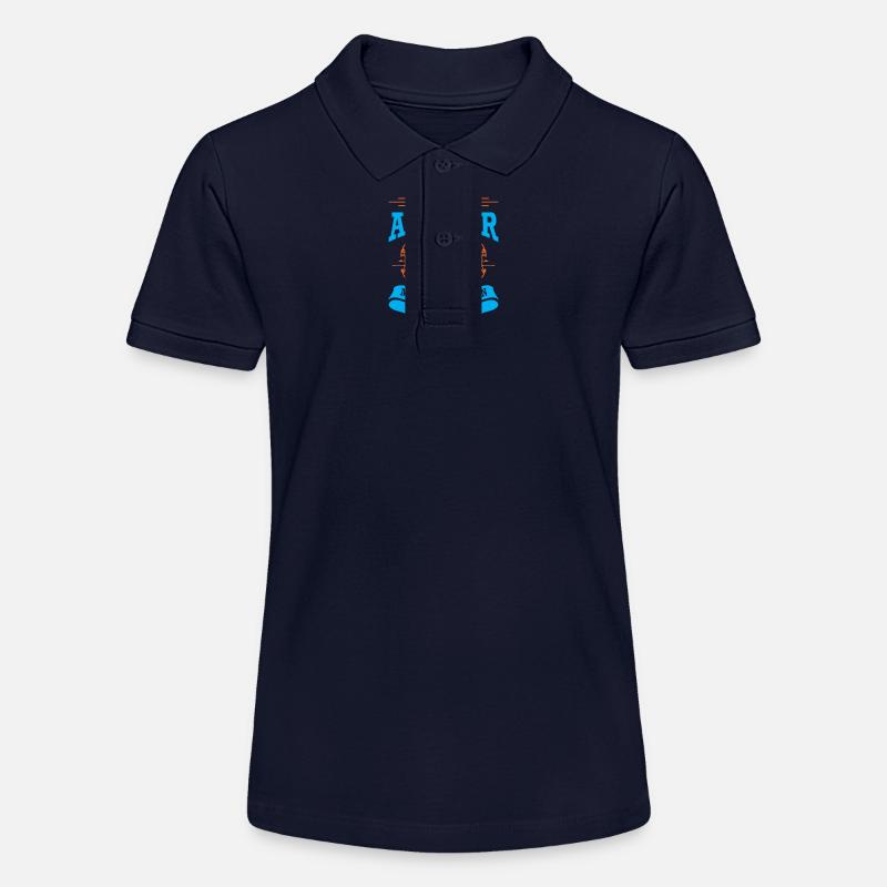 Bogenschießen Bogenschütze - Stanley/Stella Teenager Bio-Poloshirt MINI SPRINTER - Navy