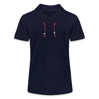 Kanadier wie ein Amerikaner, nur besser elobws up - Stanley/Stella Teenager Bio-Poloshirt MINI SPRINTER - Navy - Vorne