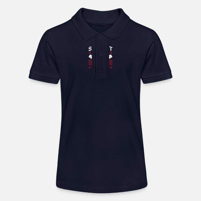 Style grand-père cool - Polo bio MINI SPRINTER Stanley/Stella Ado - bleu marine
