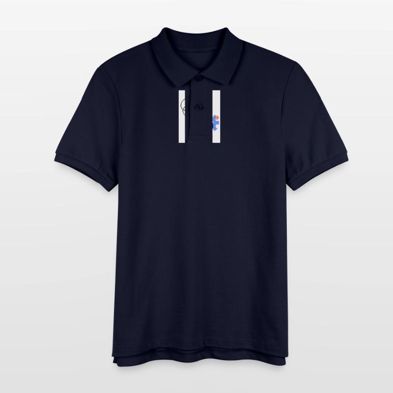 Idea cause work. An idea creates a work. Stanley/Stella Teen Organic Polo Shirt MINI SPRINTER