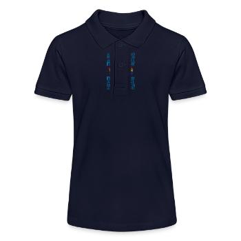 Rainbow 1983 - Stanley/Stella Teen Organic Polo Shirt MINI SPRINTER - navy - Front