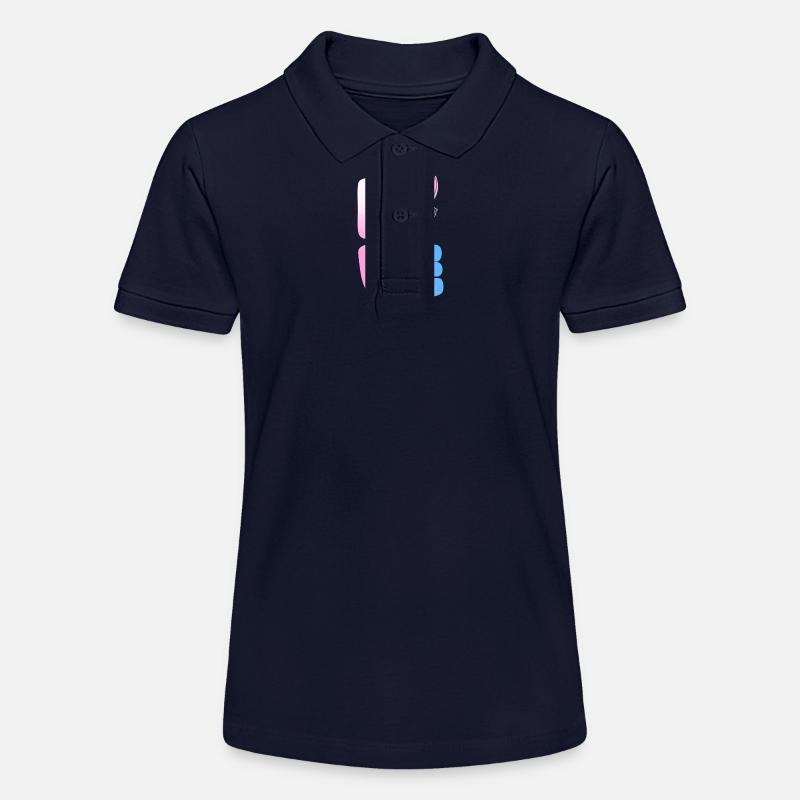 Âne - Polo bio MINI SPRINTER Stanley/Stella Ado - bleu marine