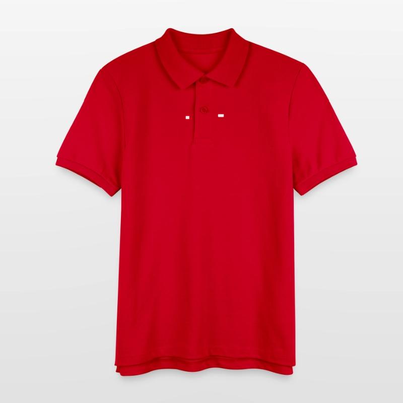 Square Square Shape Pattern Stanley/Stella Teen Organic Polo Shirt MINI SPRINTER