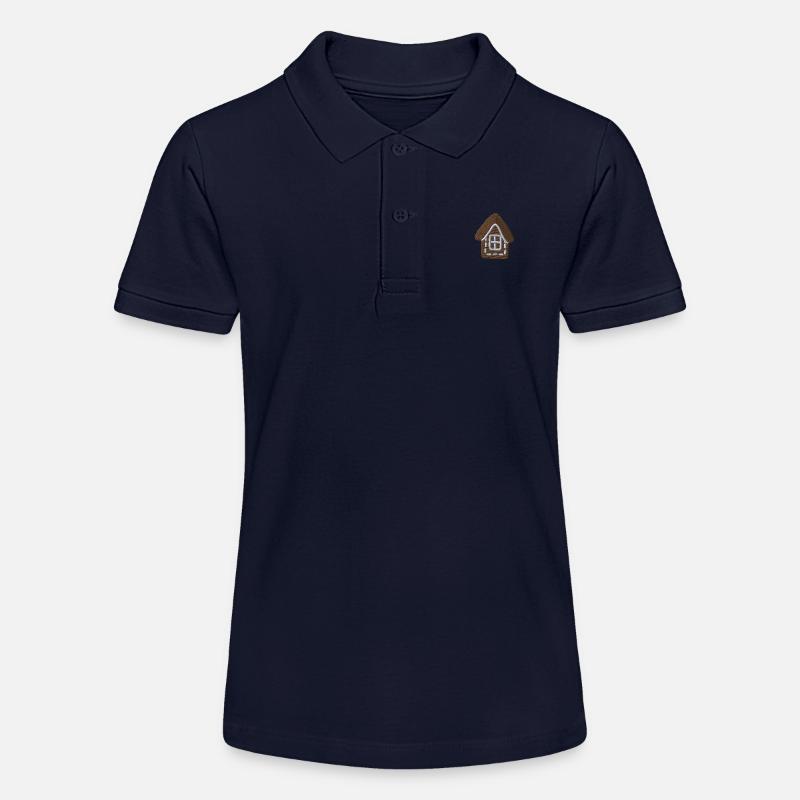 Maison brodée - Polo bio MINI SPRINTER Stanley/Stella Ado - bleu marine