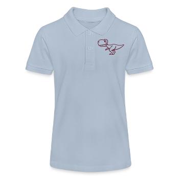 T-Rex - Stanley/Stella Teenager Bio-Poloshirt MINI SPRINTER - sky Blue - Vorne