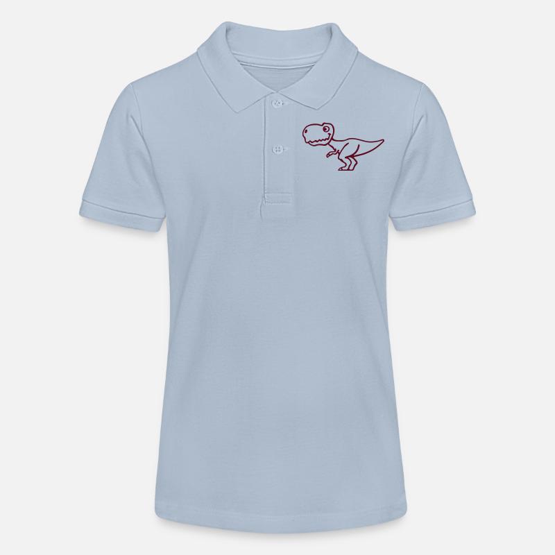 T-Rex - Polo bio MINI SPRINTER Stanley/Stella Ado - bleu ciel