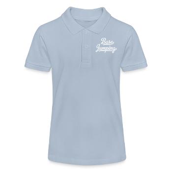 Base Jumping - Stanley/Stella Teenager Bio-Poloshirt MINI SPRINTER - sky Blue - Vorne