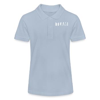 Team - Stanley/Stella Teen Organic Polo Shirt MINI SPRINTER - sky blue - Front