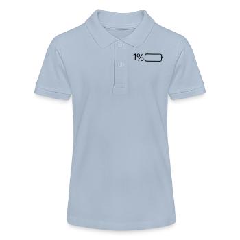 1 pour cent de puissance - Polo bio MINI SPRINTER Stanley/Stella Ado - bleu ciel - Devant