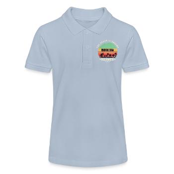 Sulawesi Indonesien Strand Design - Stanley/Stella Teenager Bio-Poloshirt MINI SPRINTER - Rot - Vorne
