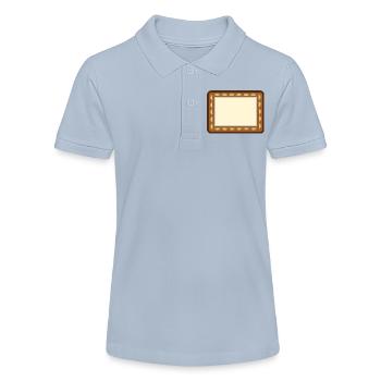 Cadre photo - Polo bio MINI SPRINTER Stanley/Stella Ado - bleu ciel - Devant