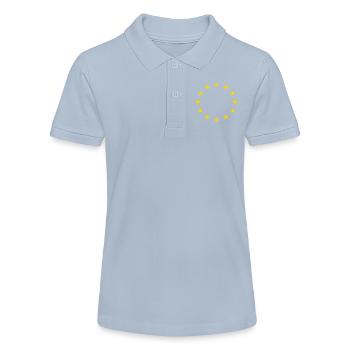 L’Union européenne Étoiles drapeau de l’UE - Polo bio MINI SPRINTER Stanley/Stella Ado - bleu ciel - Devant