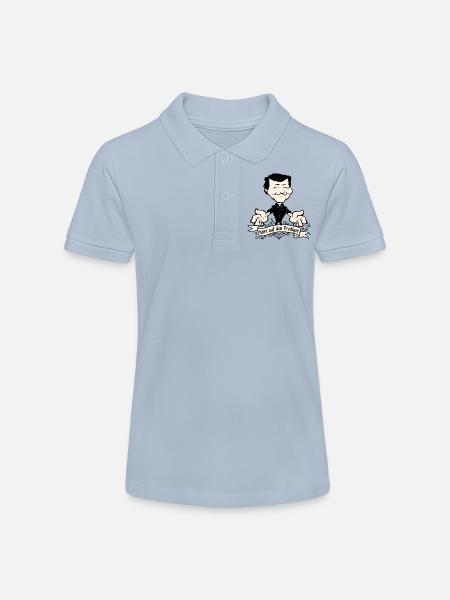 Hört auf den Prediger - Stanley/Stella Teenager Bio-Poloshirt MINI SPRINTER - sky Blue