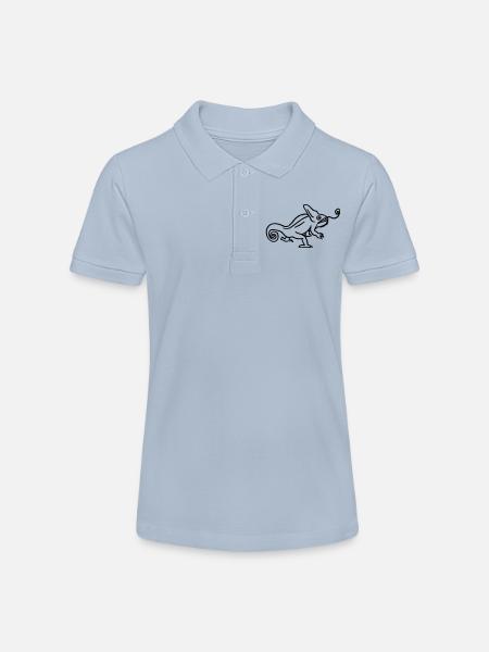 Caméléon - Polo bio MINI SPRINTER Stanley/Stella Ado - bleu ciel