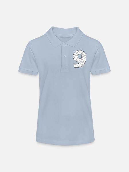 NEUN - 9 - Stanley/Stella Teenager Bio-Poloshirt MINI SPRINTER - sky Blue