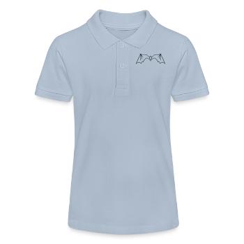 batwings_onecolor - Polo bio MINI SPRINTER Stanley/Stella Ado - bleu ciel - Devant