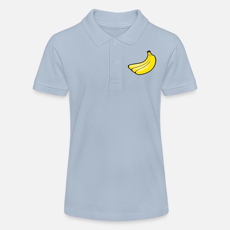 Banane - Polo bio MINI SPRINTER Stanley/Stella Ado - bleu ciel