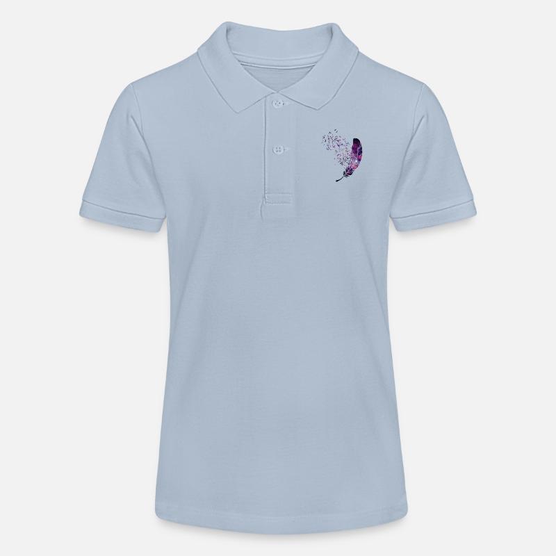 léger comme une plume - Polo bio MINI SPRINTER Stanley/Stella Ado - bleu ciel