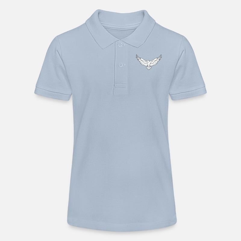 aigle - Polo bio MINI SPRINTER Stanley/Stella Ado - bleu ciel