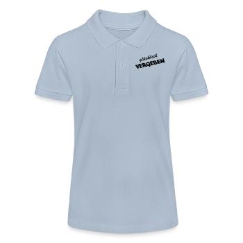 gluecklich_vergeben - Stanley/Stella Teenager Bio-Poloshirt MINI SPRINTER - sky Blue - Vorne