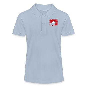canadian bear - Stanley/Stella Teen Organic Polo Shirt MINI SPRINTER - sky blue - Front