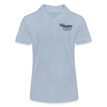 Hebamme - Stanley/Stella Teenager Bio-Poloshirt MINI SPRINTER - sky Blue - Vorne