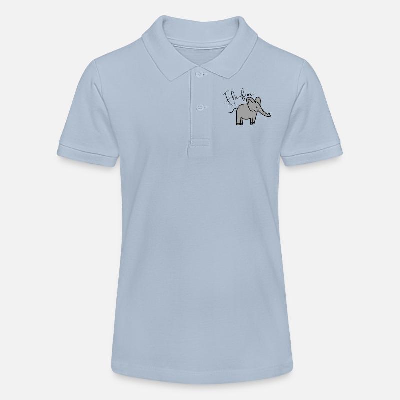 Ele-Fun - Polo bio MINI SPRINTER Stanley/Stella Ado - bleu ciel