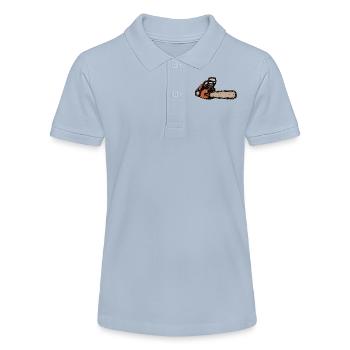 Scie - Polo bio MINI SPRINTER Stanley/Stella Ado - bleu ciel - Devant
