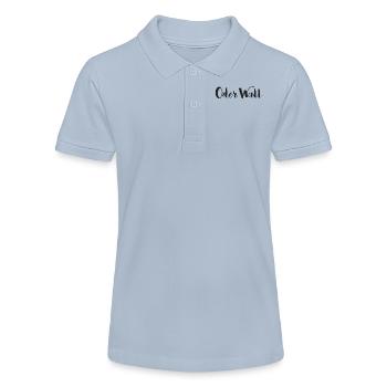 Ou Watt : le dicton de l’année - Polo bio MINI SPRINTER Stanley/Stella Ado - bleu ciel - Devant