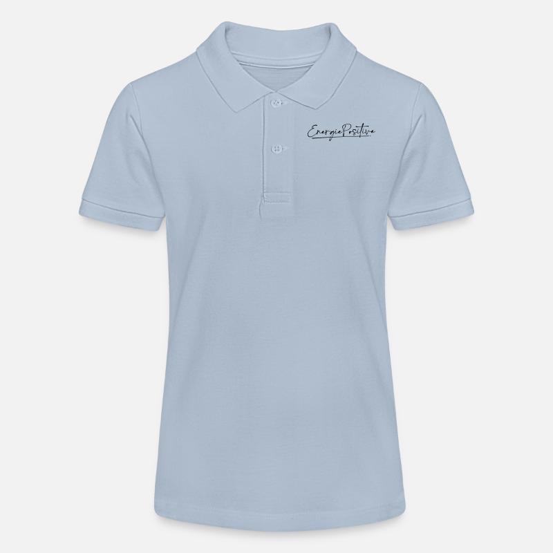 Energie Positive - Polo bio MINI SPRINTER Stanley/Stella Ado - bleu ciel
