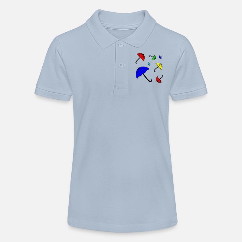 T-shirt Parasol - Polo bio MINI SPRINTER Stanley/Stella Ado - bleu ciel