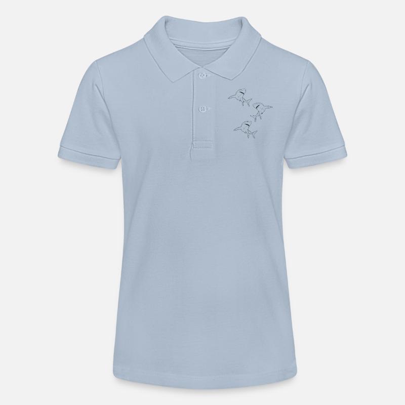 Resuins - Polo bio MINI SPRINTER Stanley/Stella Ado - bleu ciel