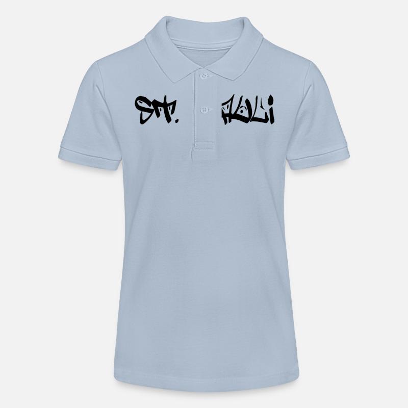 St. Pauli - Polo bio MINI SPRINTER Stanley/Stella Ado - bleu ciel