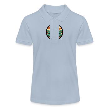 Libelle Weihnachten Christmas - Stanley/Stella Teenager Bio-Poloshirt MINI SPRINTER - sky Blue - Vorne