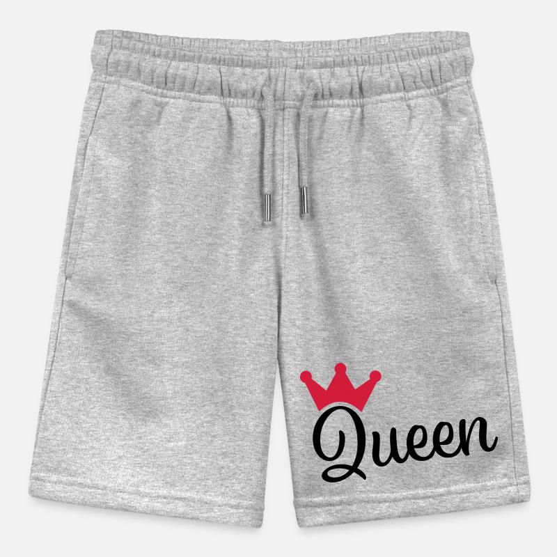 Queen mit Krone Stanley/Stella Teenager Bio-Joggingshorts MINI BOLTER
