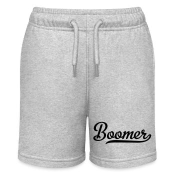 Boomer - Stanley/Stella Teenager Bio-Joggingshorts MINI BOLTER - Grau meliert - Vorne