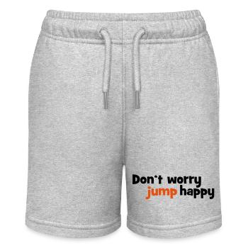 jump - Stanley/Stella MINI BOLTER Organic Teen Jogging Shorts - heather grey - Front