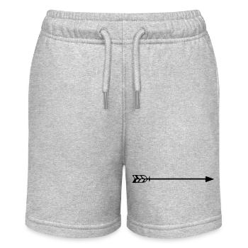 arrow - Stanley/Stella MINI BOLTER Organic Teen Jogging Shorts - heather grey - Front