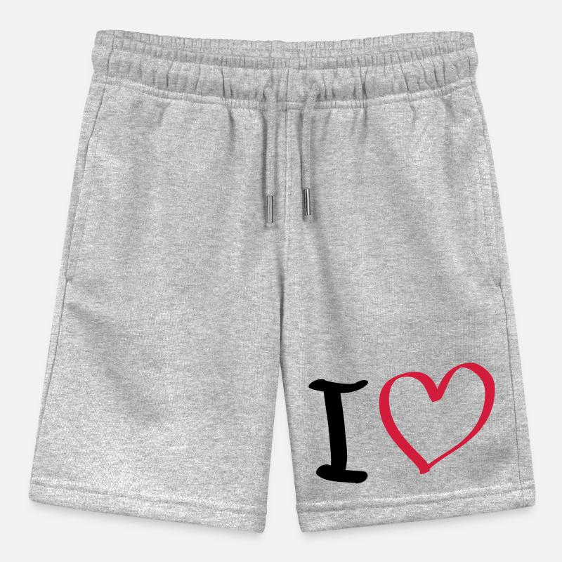 i love Stanley/Stella MINI BOLTER Organic Teen Jogging Shorts