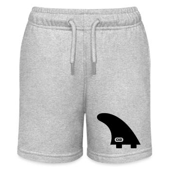 Surf Fin – 6ft Offshore Design - Stanley/Stella Teenager Bio-Joggingshorts MINI BOLTER - Grau meliert - Vorne