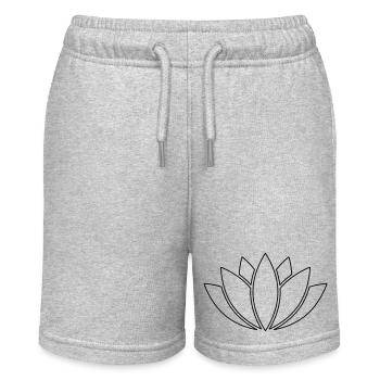 lotus - Stanley/Stella MINI BOLTER Organic Teen Jogging Shorts - heather grey - Front