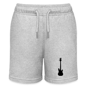 Bass - Stanley/Stella Teenager Bio-Joggingshorts MINI BOLTER - Grau meliert - Vorne