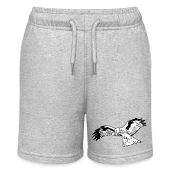 Falke - Stanley/Stella Teenager Bio-Joggingshorts MINI BOLTER - Grau meliert - Vorne