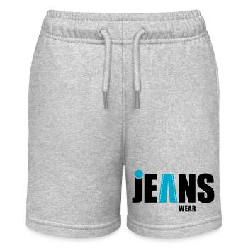 Jeans Wear with a dot - Stanley/Stella MINI BOLTER Organic Teen Jogging Shorts - heather grey - Front