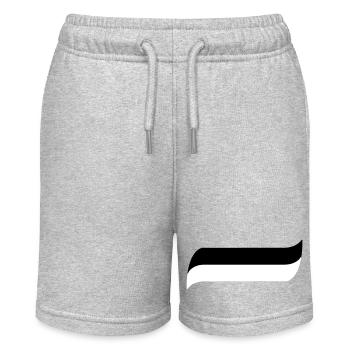 Siyah Beyaz - Stanley/Stella Teenager Bio-Joggingshorts MINI BOLTER - Grau meliert - Vorne