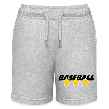 Baseball - Sport - Short bio MINI BOLTER Stanley/Stella Ado - gris chiné - Devant
