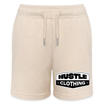 Hustle Clothing Logo audacieux Streetwear - Short bio MINI BOLTER Stanley/Stella Ado - écru doux - Devant